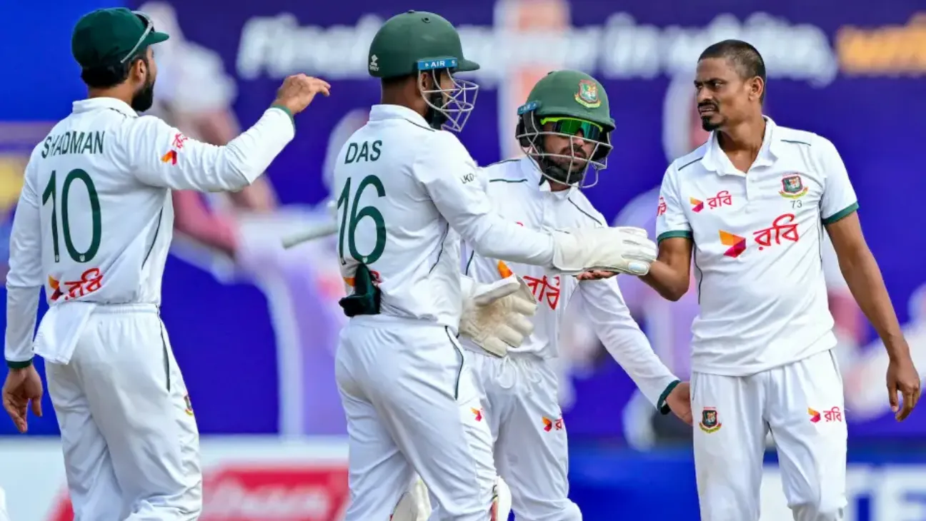 Bangladesh Draws Rain-Interrupted Test Against Sri Lanka as Shanto Hits Back-to-Back Centuries