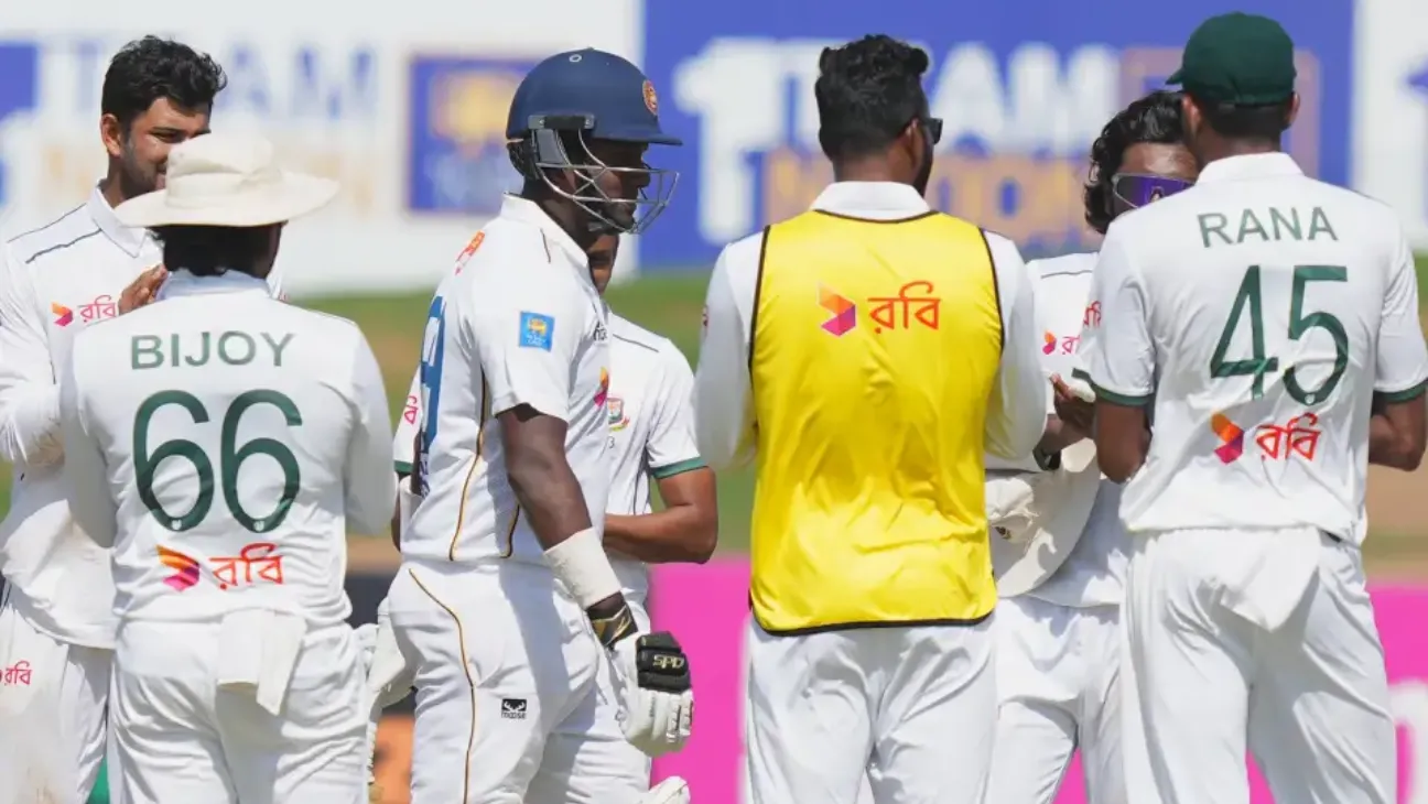 Bangladesh Pays Tribute to Angelo Mathews in Final Test Amid Sri Lanka Comeback