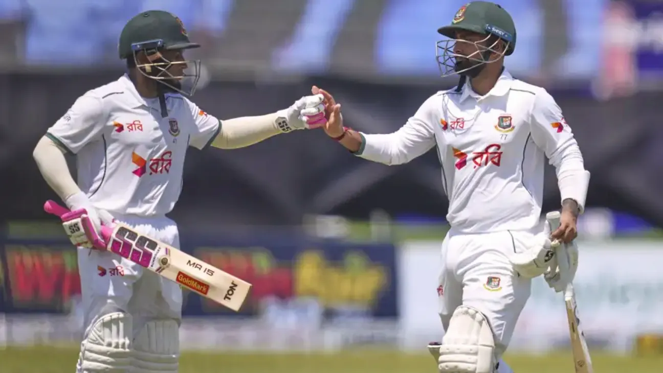 Mushfiqur Rahim and Liton Das Guide Bangladesh in Rain-Hit Galle Test