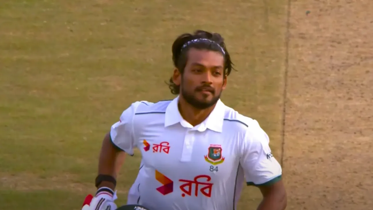 Najmul Hossain Shanto Hits Crucial Century in Galle as Bangladesh Captain