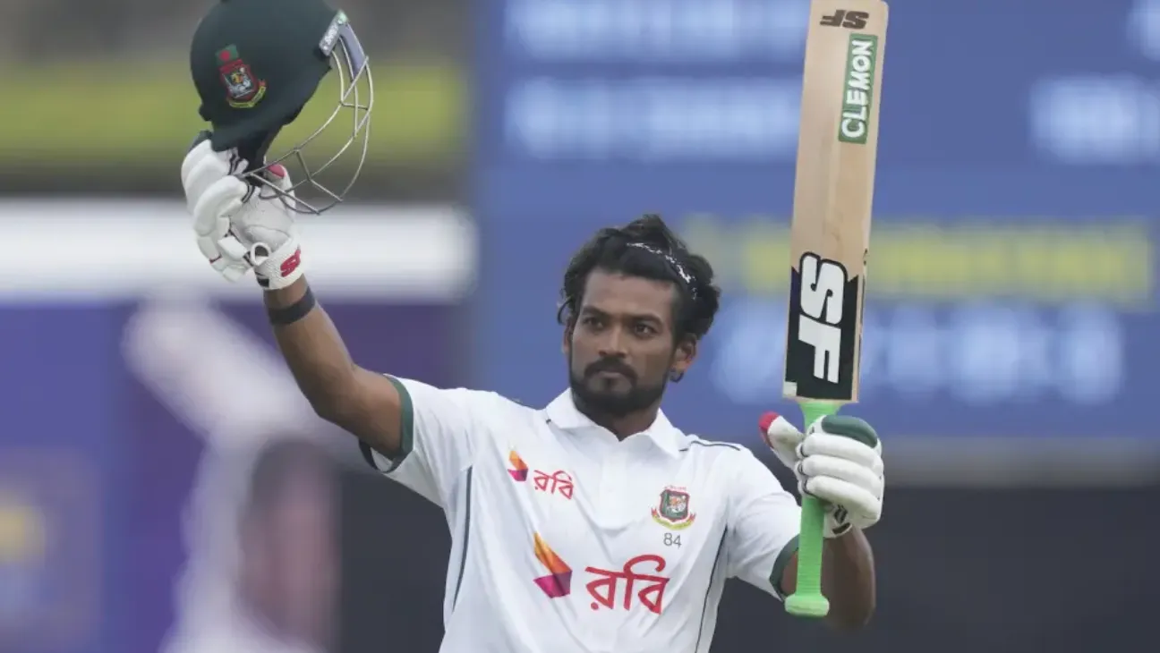 Shanto Scores Twin Centuries in Galle, Matches Test Records Held by Bradman and Ponting