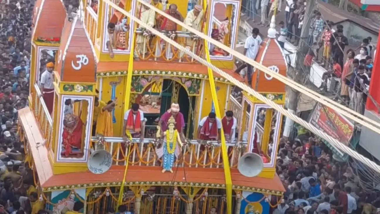 Thousands Join Ratha Yatra Celebrations Across Bangladesh as Nine-Day Festival Begins