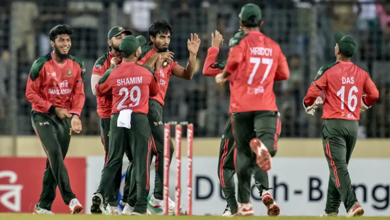 Bangladesh Clinch First T20I Series Win Over Pakistan in Tight Eight-Run Victory