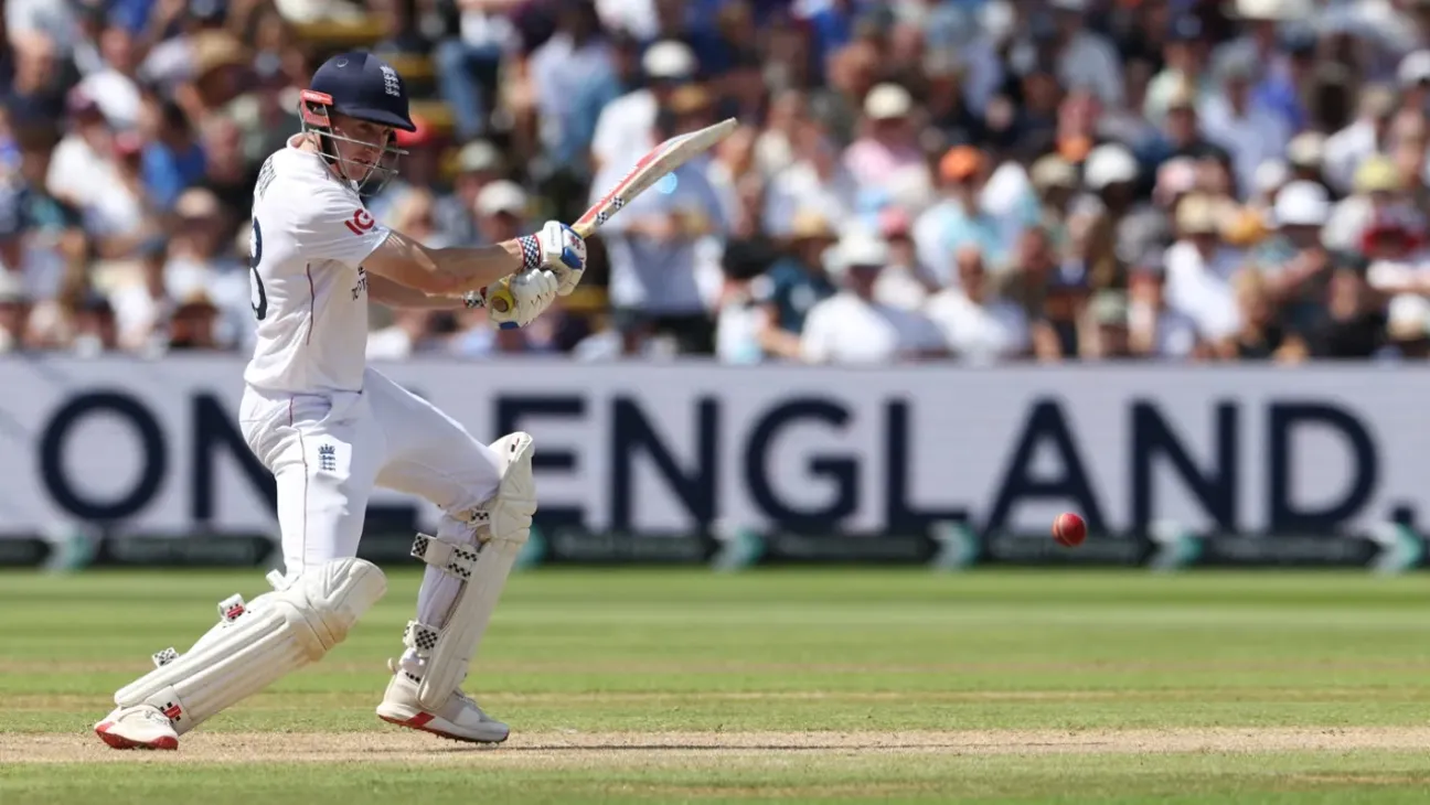 Brook and Smith Lead England Fightback With Record Stand Against India in Edgbaston Test