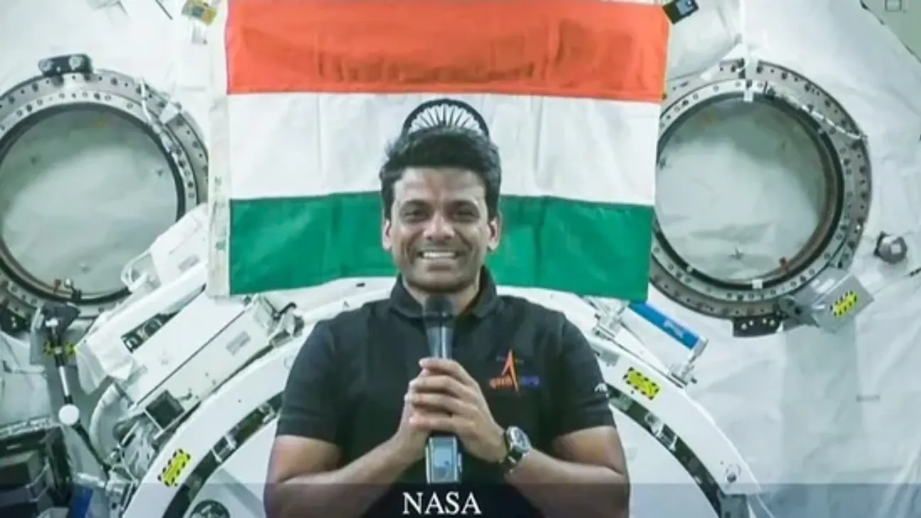 Indian Astronaut Shubhanshu Shukla Talks to Students from Space About Life Aboard ISS