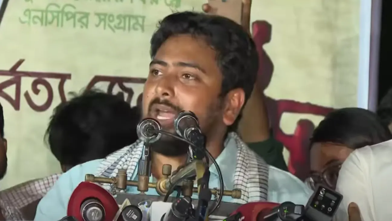 NCP’s Nahid Islam Warns Against Return of Godfathers, Criticizes Tourism and Rohingya Policies