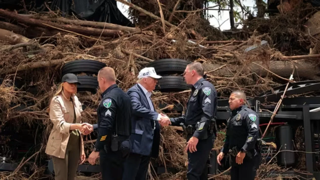 Trump Tours Texas Flood Zones Amid State Department Staff Cuts