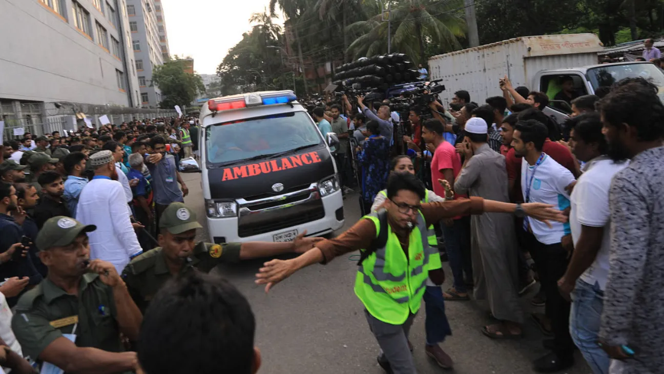 Siblings Battling for Life After Jet Crash as Dhaka Hospital Struggles With Injured Children