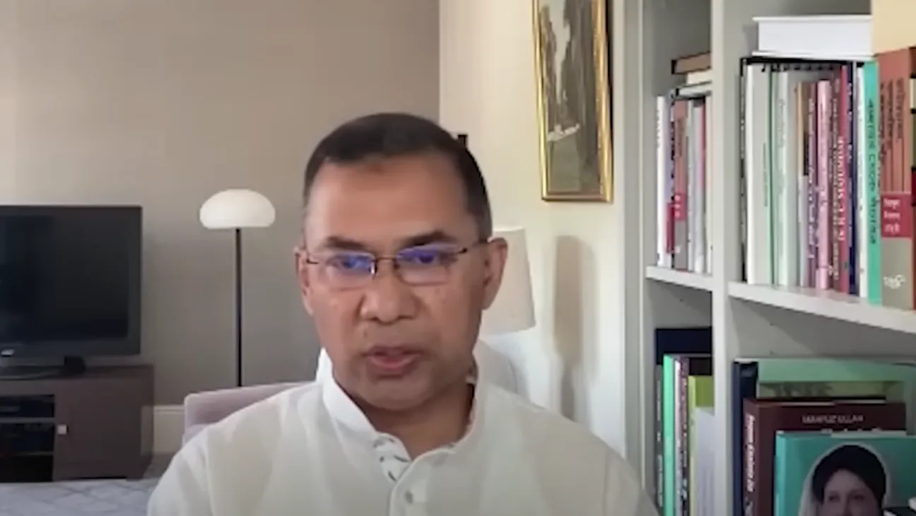 Tarique Rahman Blames Interim Government for Shelter of “Anarchists” in Wake of Dhaka Killing