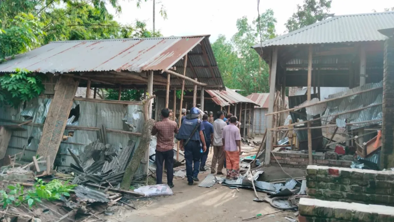 Teen Arrested in Rangpur for Facebook Post; Hindu Homes Attacked in Mob Violence
