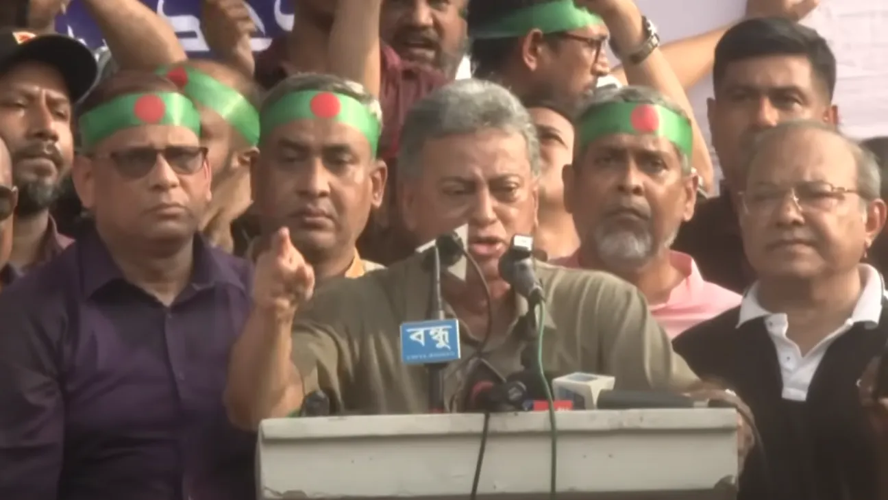 BNP’s Amir Khasru Claims People Want Party Back in Power