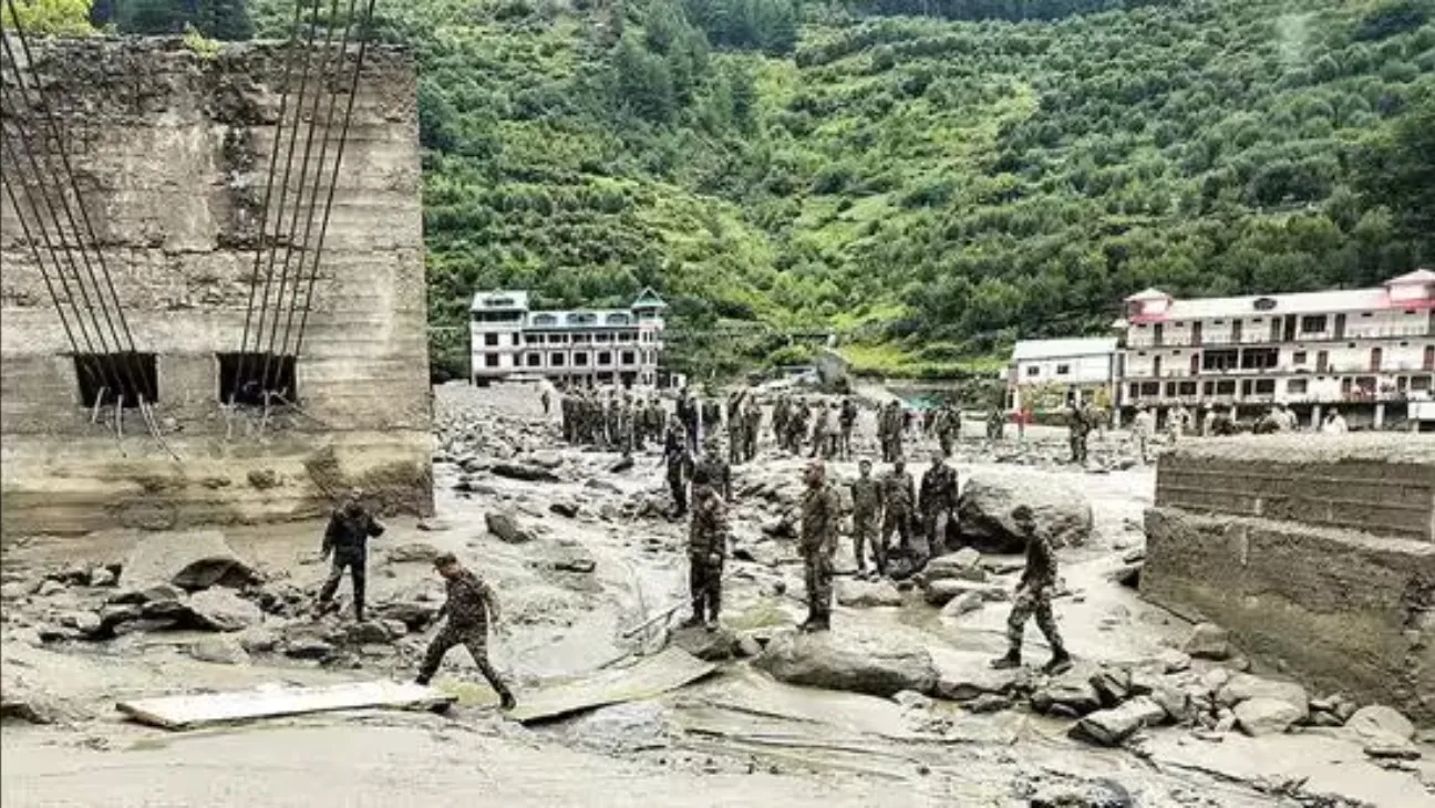 Flash Floods Devastate Uttarkashi Villages as Rescue Teams Dig Through Debris