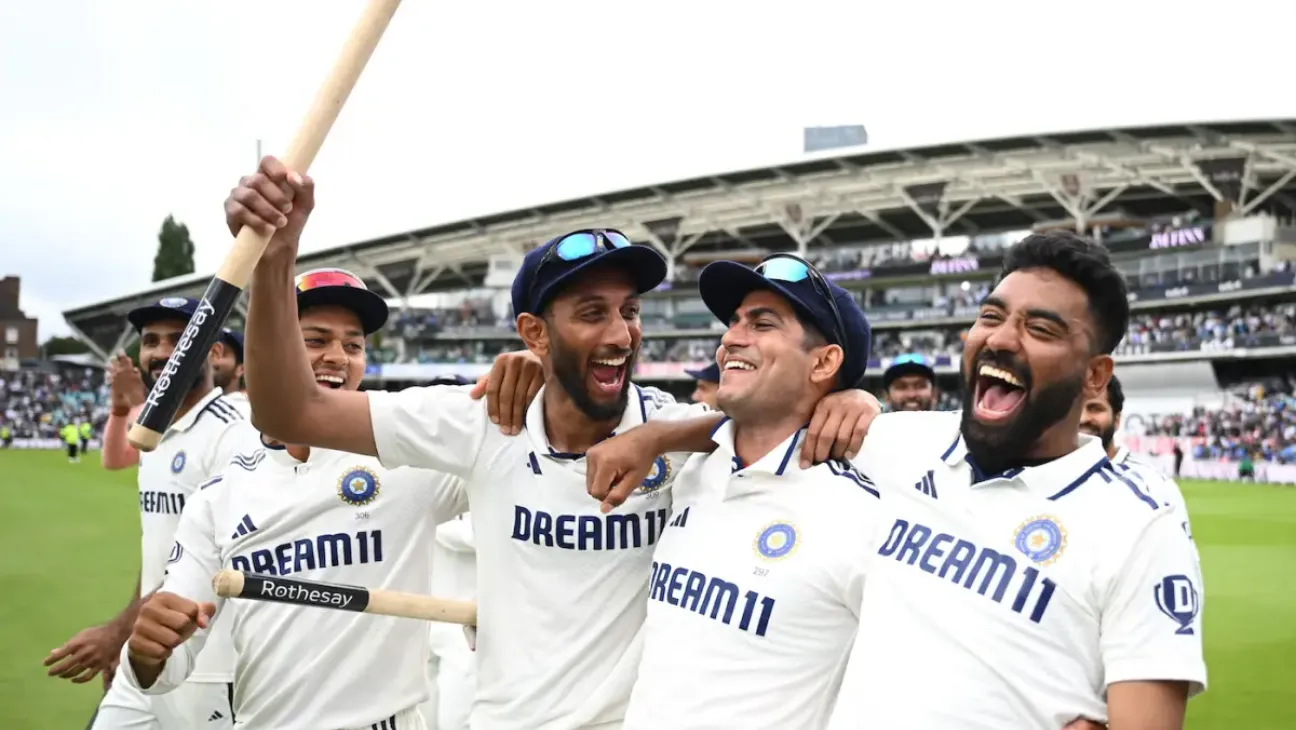 India Beat England by Six Runs in Dramatic Oval Test Finale